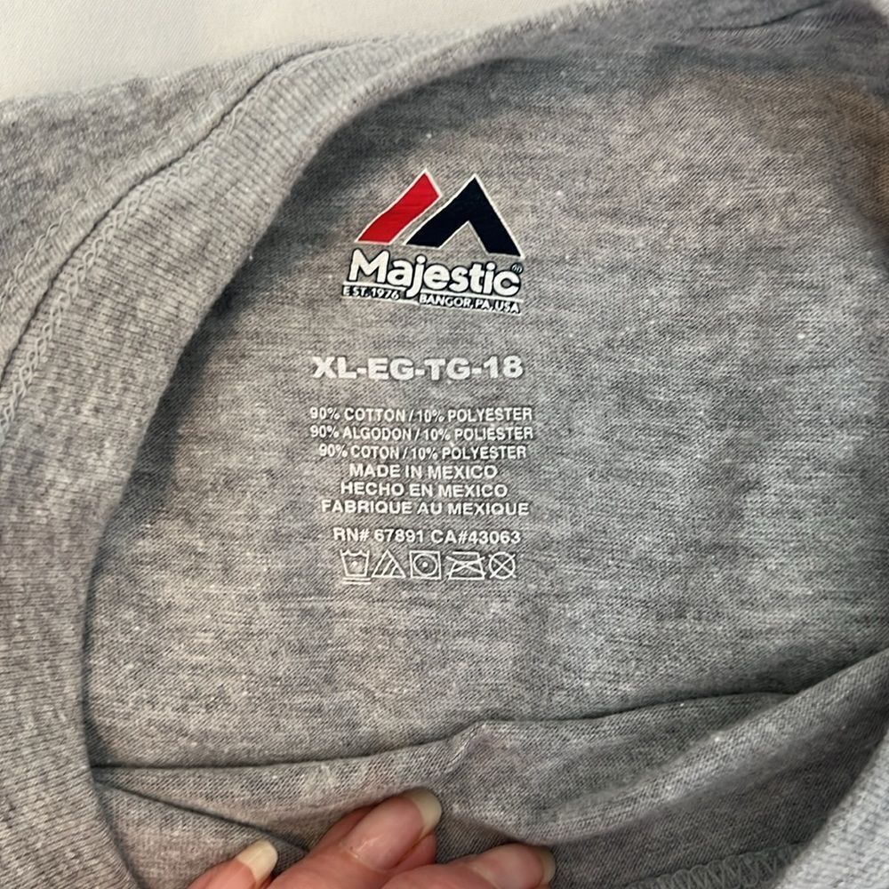 NWOT Houston Astros 2017 World Series champions XL youth sz18 SS T-shirt - Picture 5 of 6